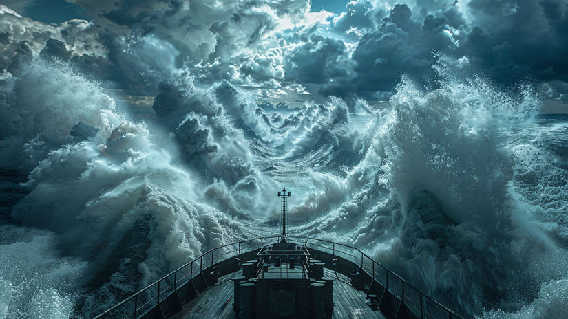 Virtual Bible Study  the Storm vs the Contrary Wind